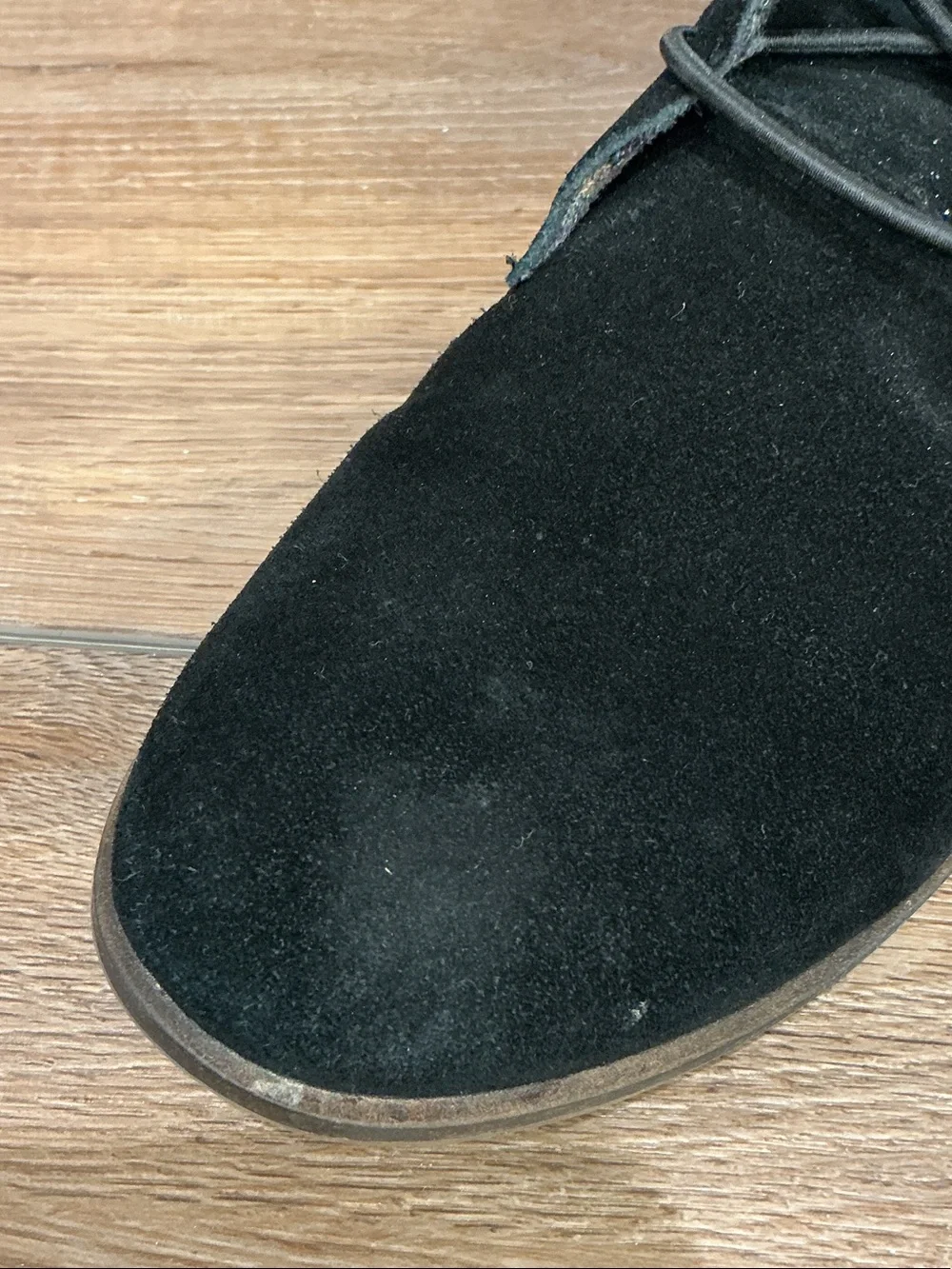 Lucky Brand Garboh Black Suede Chukka Boots, women’s size 7.5